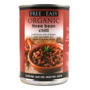 Free & Easy Three Bean Chilli 400g